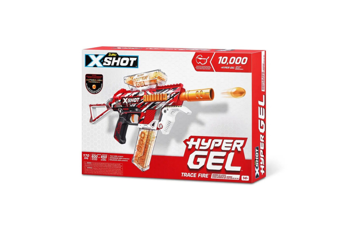 X-Shot Швидкострільний бластер Hyper Gel medium (10 000 гелевих кульок)