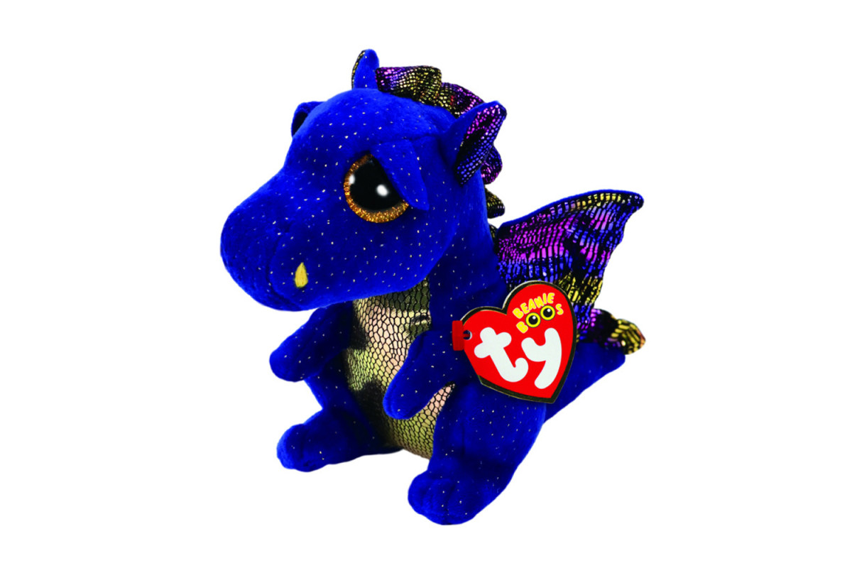 TY Beanie Boos Дракон "SAFFIRE" 25 см