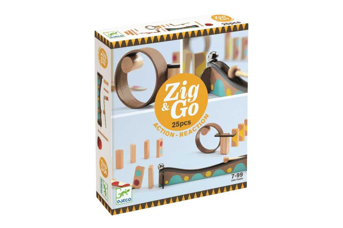 Djeco Конструктор Zig & Go - 25 дет