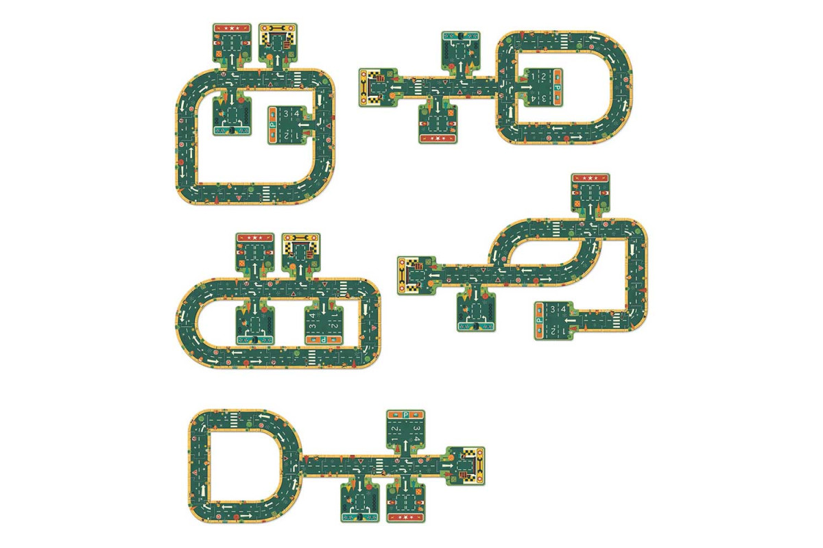 Djeco Пазл 21 гігант "Автотраса"