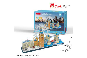 Cubic Fun Тривимірна головоломка-конструктор CITY LINE "LONDON"