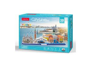 Cubic Fun Тривимірна головоломка-конструктор CITY LINE "VENICE"