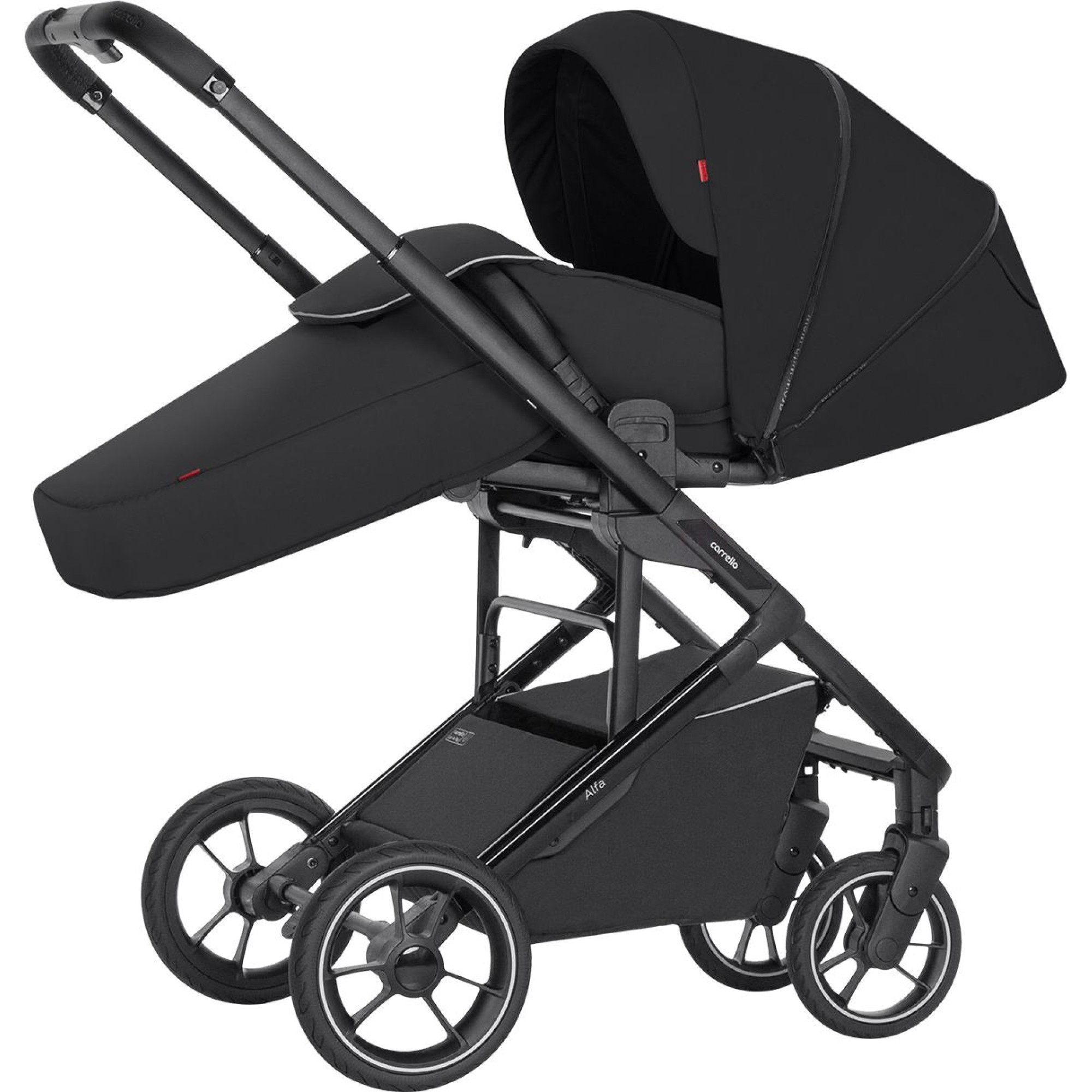 Прогулянкова коляска CARRELLO Alfa CRL-5508 Midnight Black