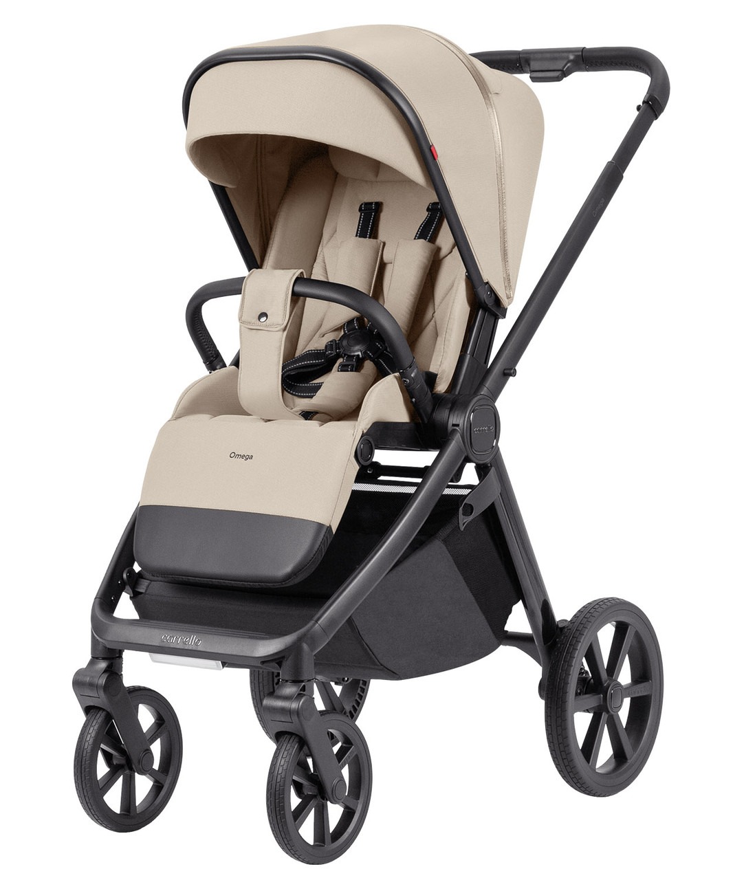 Коляска універсальна CARRELLO Omega CRL-6545/1 Solar Beige (3in1)