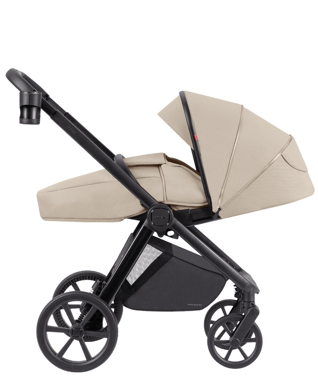 Коляска універсальна CARRELLO Omega CRL-6545/1 Solar Beige (3in1)