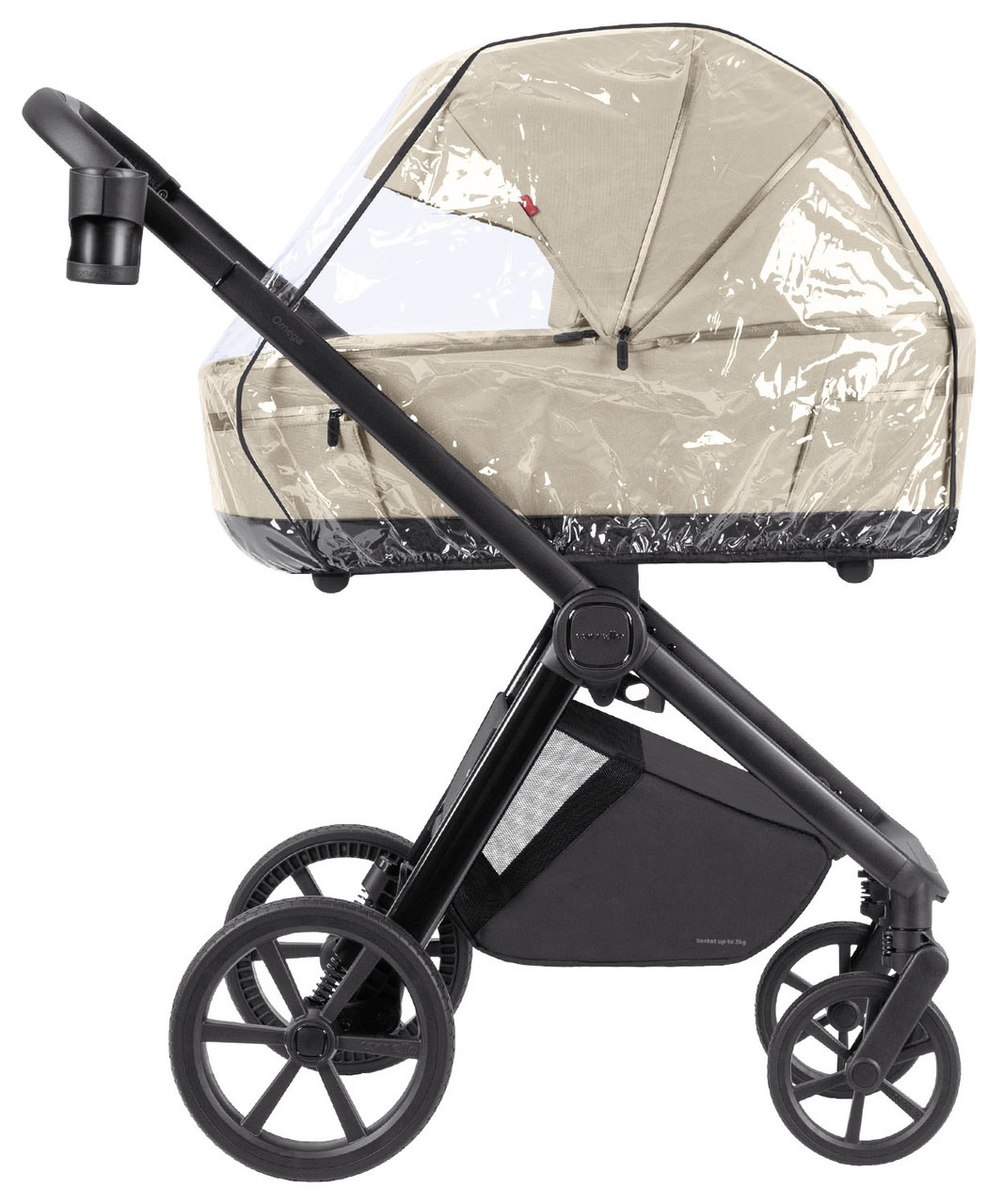 Коляска універсальна CARRELLO Omega CRL-6545/1 Solar Beige (3in1)