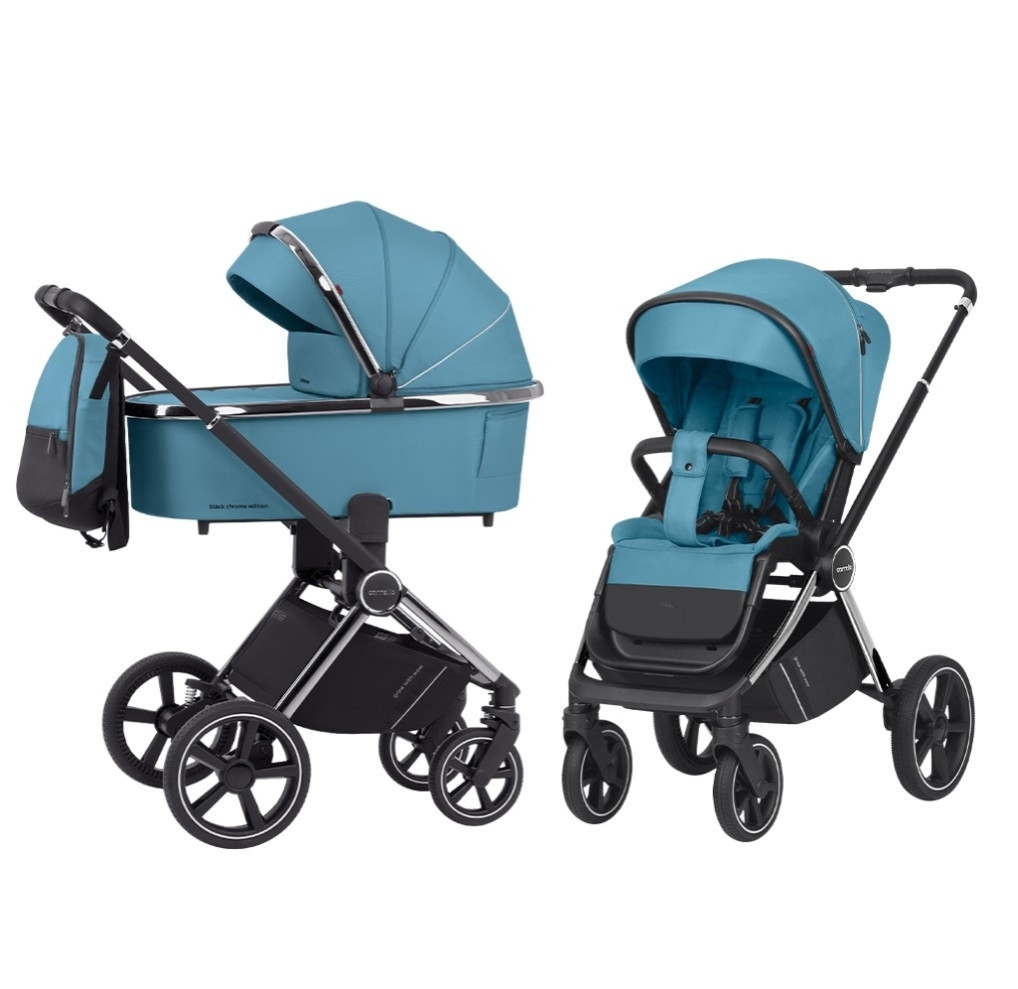 Коляска універсальна CARRELLO Ultimo CRL-6511 (2in1) Aqua Blue