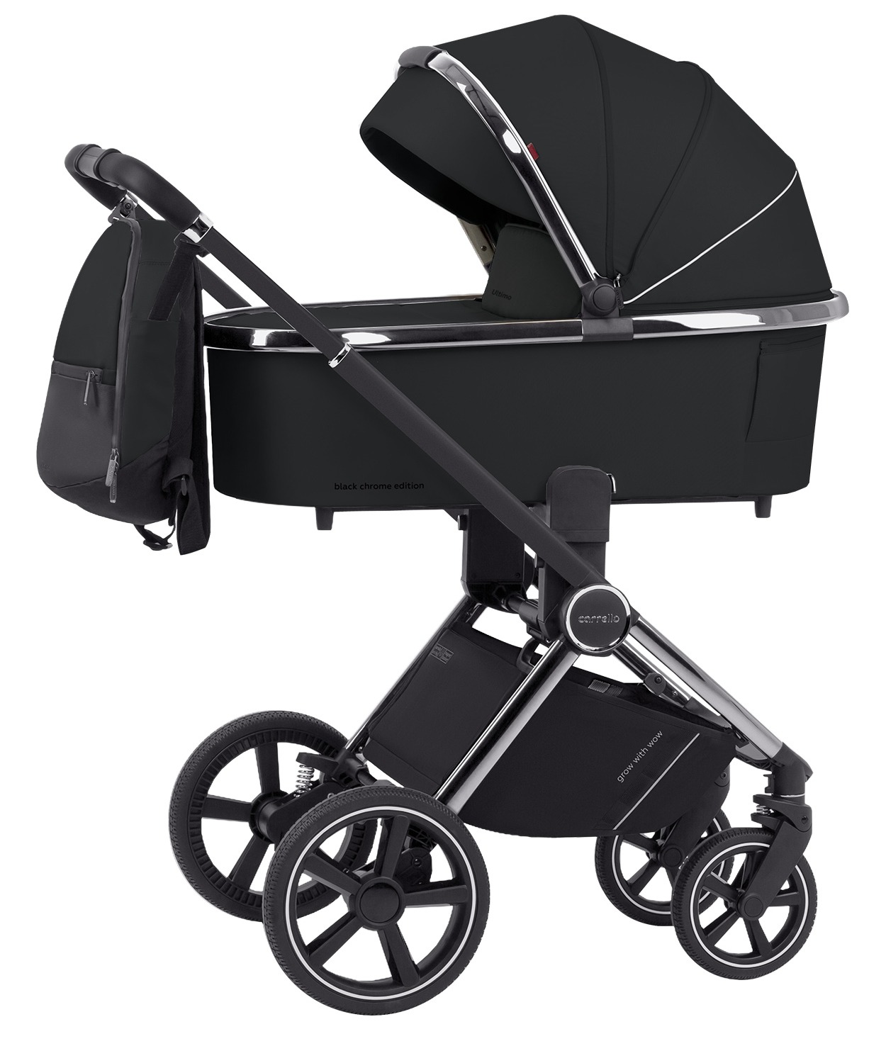 Коляска універсальна CARRELLO Ultimo CRL-6512 (3in1) Sable Black