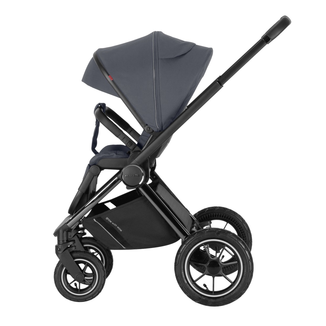 Коляска універсальна CARRELLO Ultimo CRL-6516 BF (2in1 AIR) Pitch Black