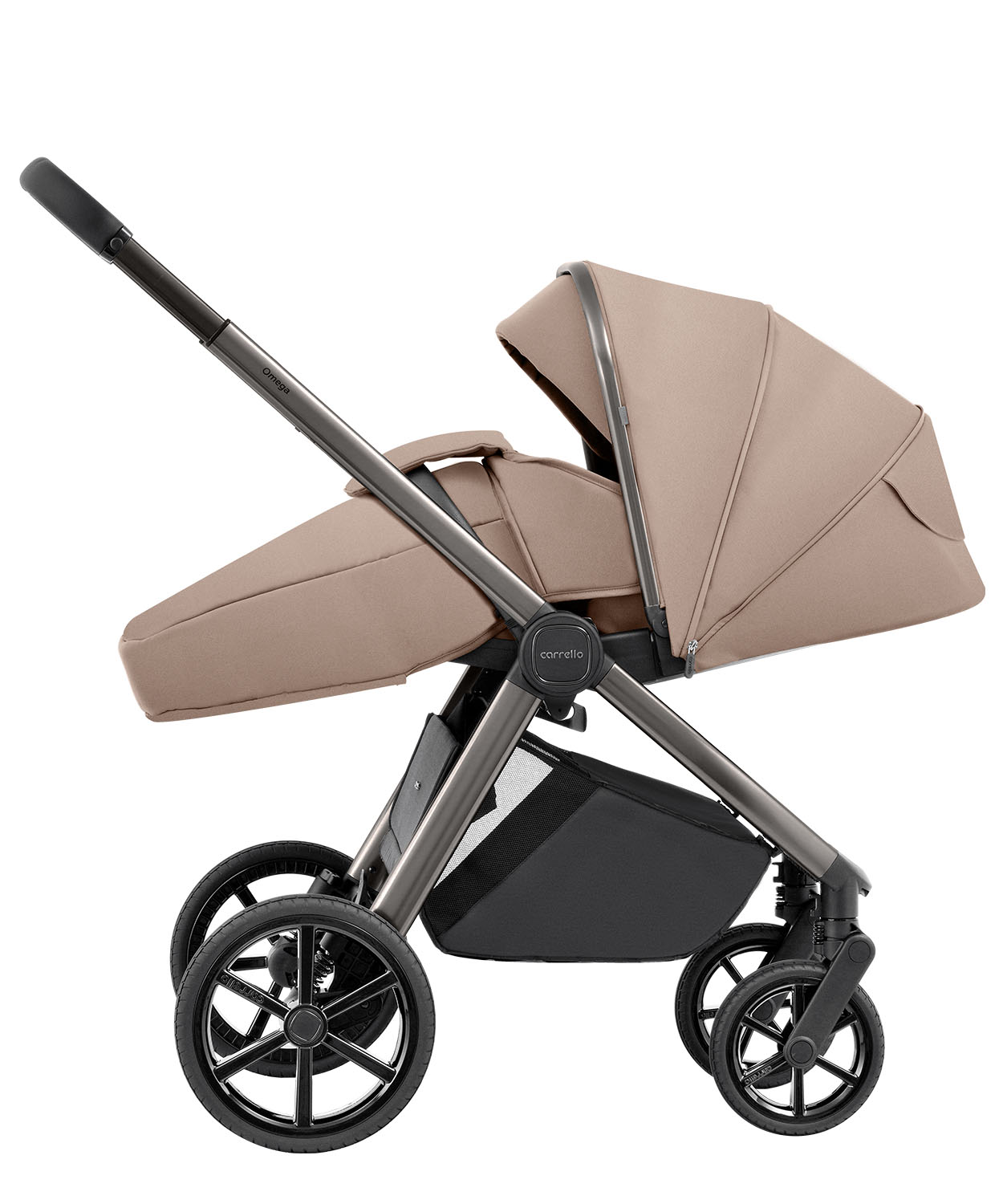 Коляска універсальна CARRELLO Omega CRL-6535/1 (3in1) Fantastic Beige