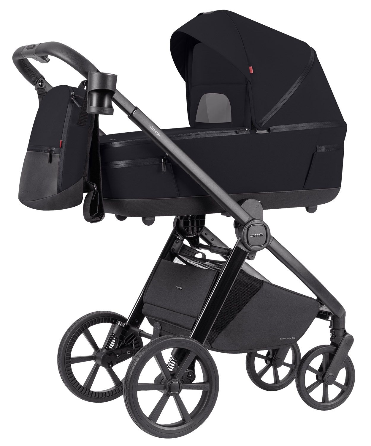 Коляска універсальна CARRELLO Omega CRL-6540 (2in1) Cosmo Black