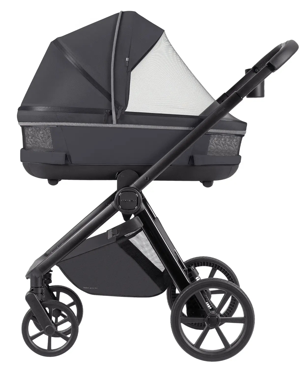 Коляска універсальна CARRELLO Omega CRL-6545 (3in1) Meteor Grey