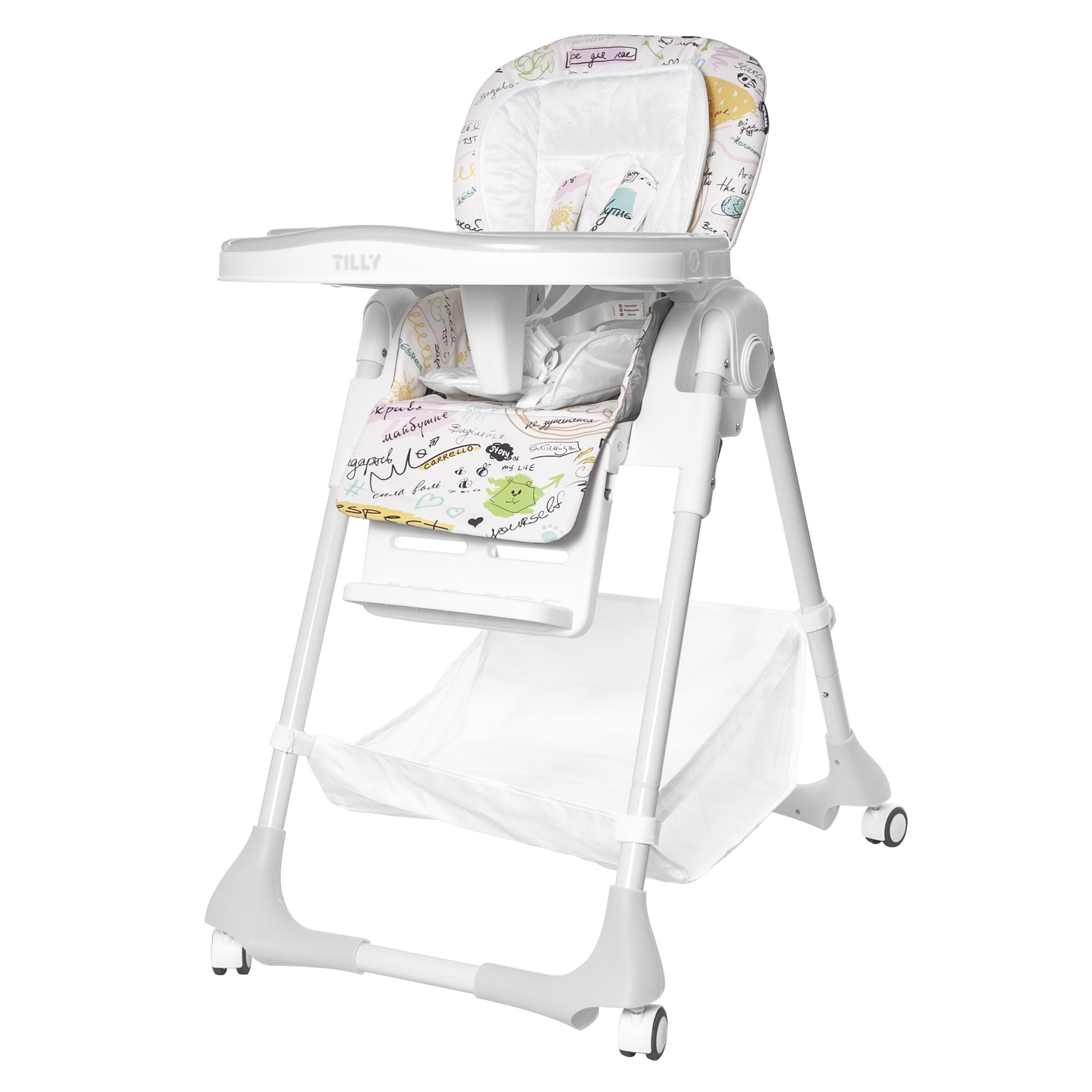 Стілець для годування BABY TILLY Bistro T-641/2 Grey