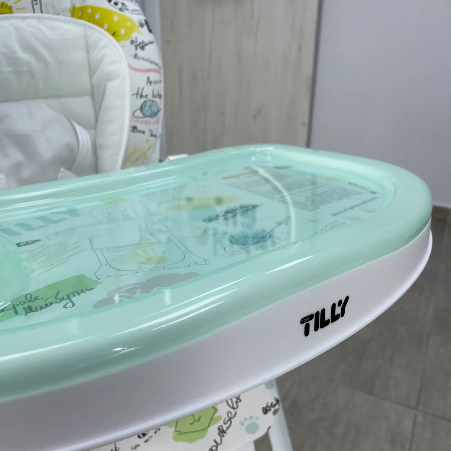 Стілець для годування BABY TILLY Bistro T-641/2 Menthol