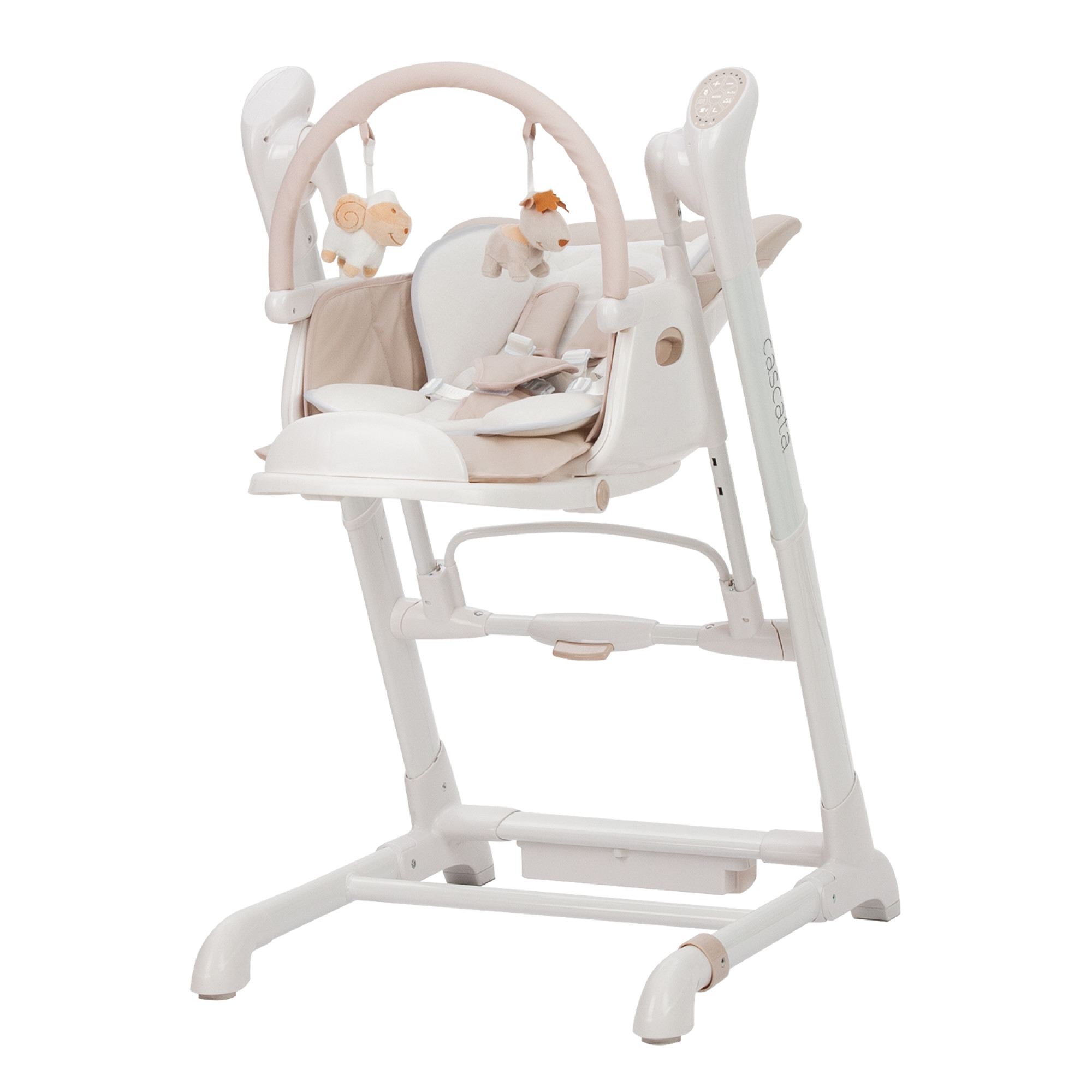 Стільчик-гойдалка CARRELLO Cascata CRL-10303/1 Cream Beige