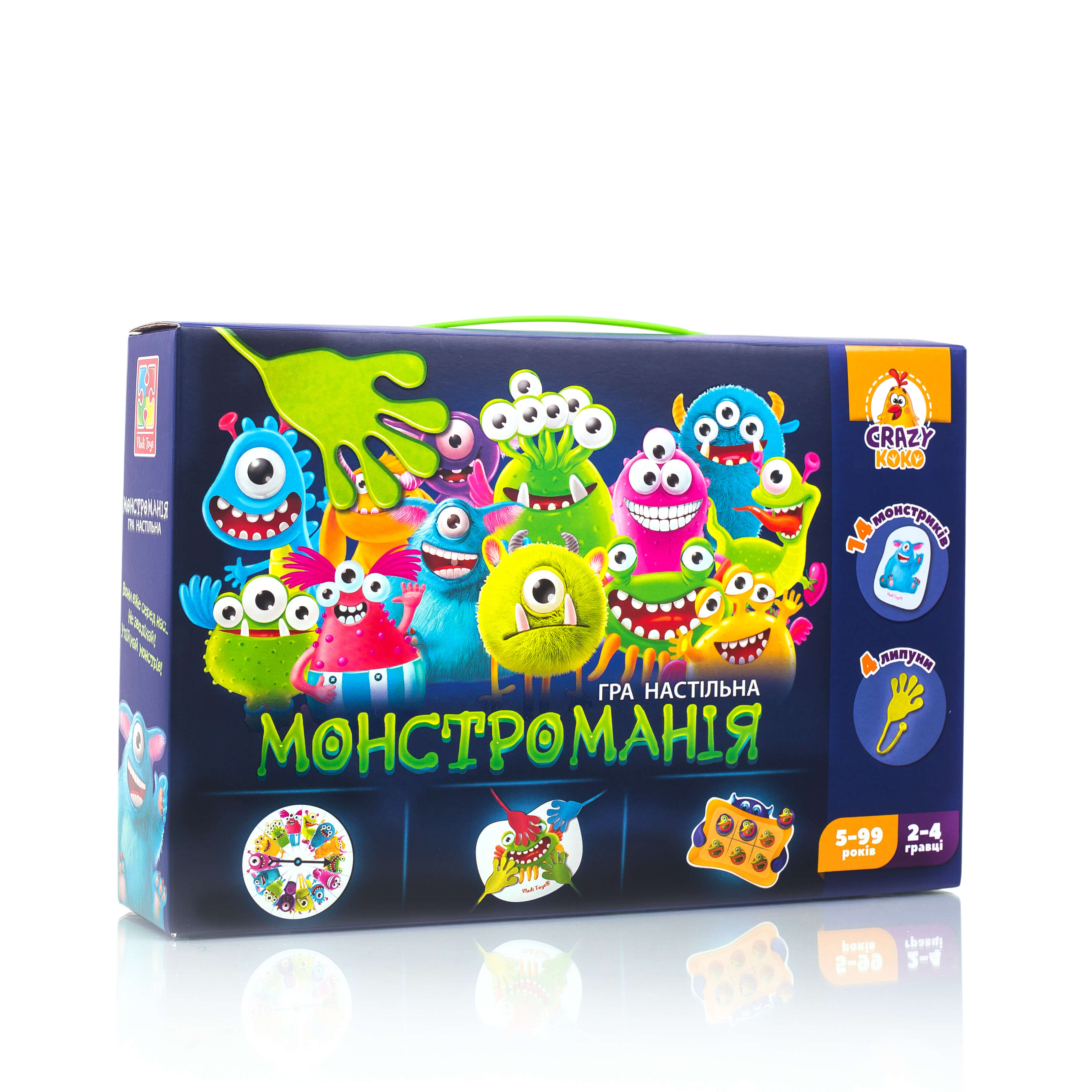 Гра настільна з липунами 'Монстроманія' VT8044-23 Vladi Toys