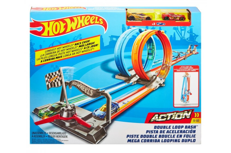 Портативний трек «Подвійна петля» GFH85 HOT WHEELS KID