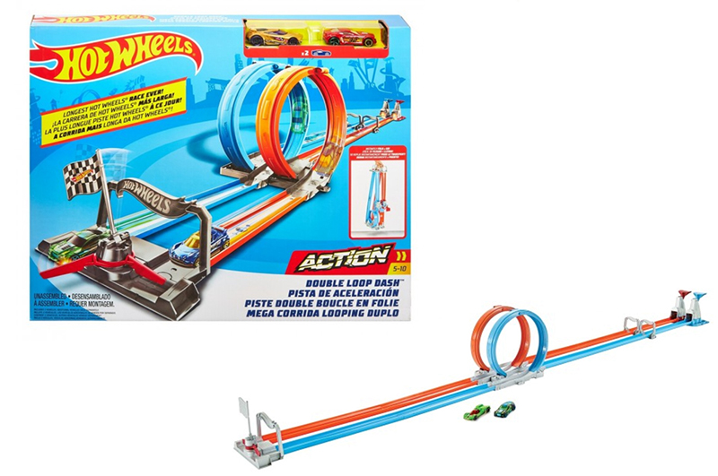 Портативний трек «Подвійна петля» GFH85 HOT WHEELS KID