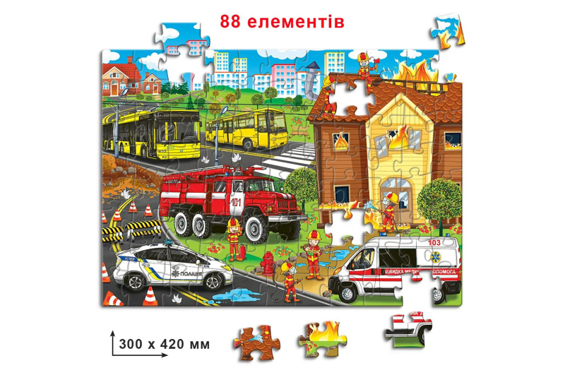 Пазли 88 елем. 