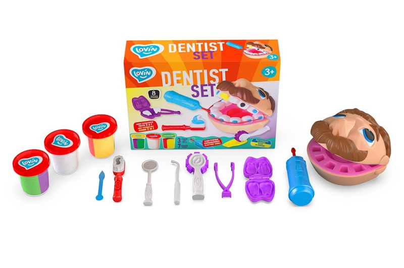 Набір для ліплення з тістом Dentist Set TM Lovin