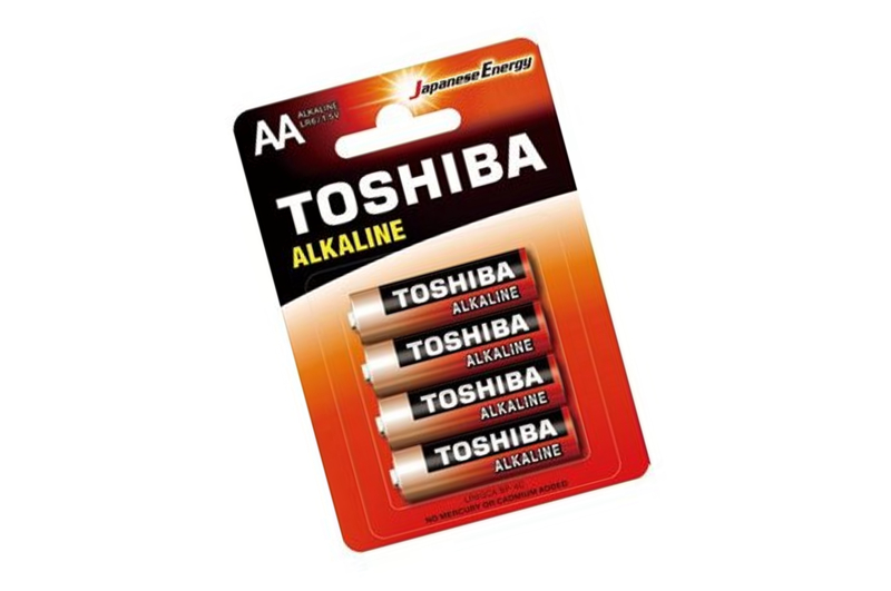 Батарейки Toshiba LR06 4 шт. блістер