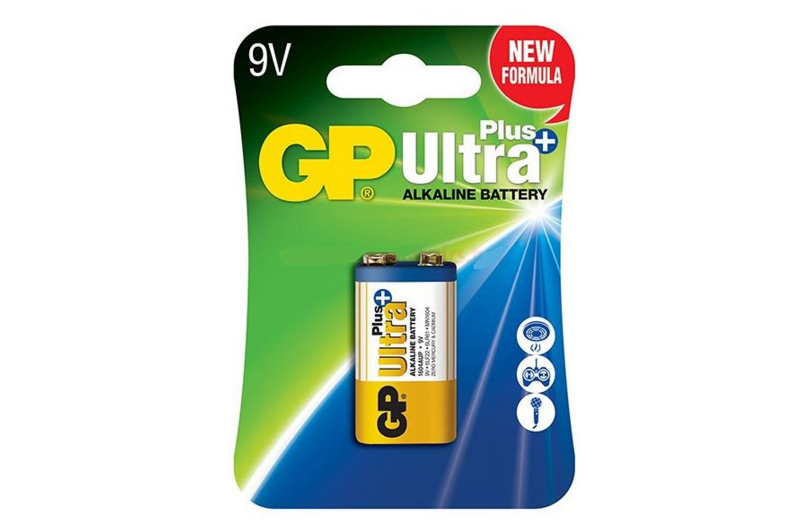 Батарейка 6F22 GP 1604AUP C1 Ultra Plus Alkaline 1шт.