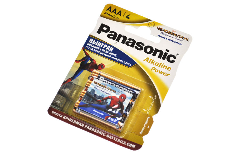 Батарейки LR03 Alkaline Power Panasonic C4 4шт.