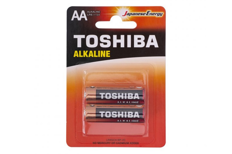 Батарейки Toshiba Blue Line LR06 Alkaline 2 шт.