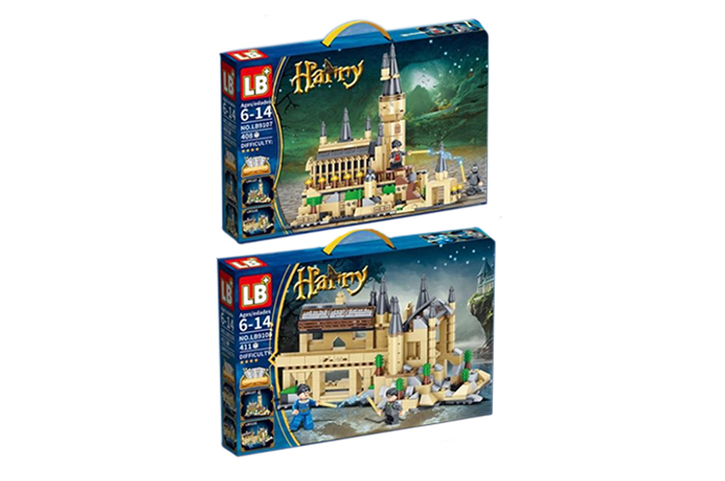 Конструктор Harry Potter  LB9107/LB9108 2 види, у короб. 47,5*7*32см