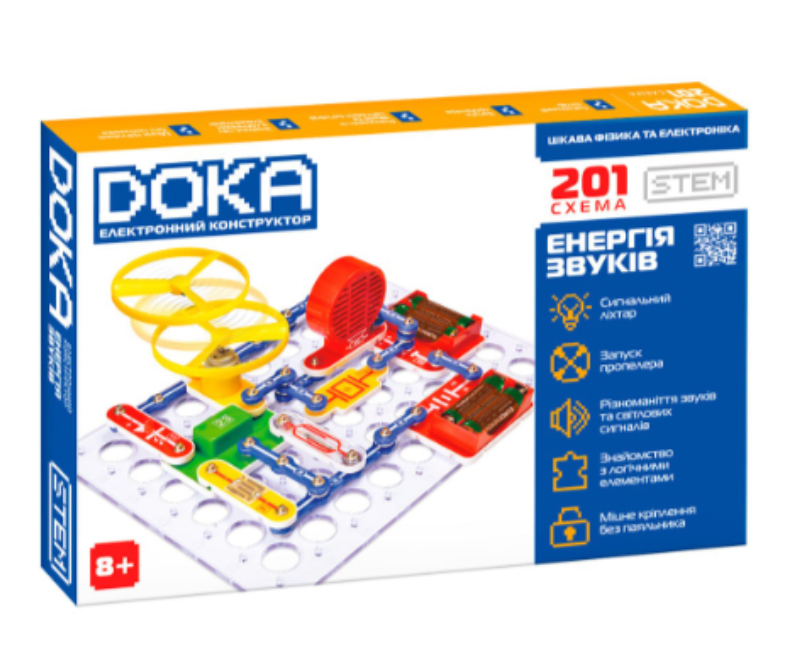 Конструктор електронний DOKA 