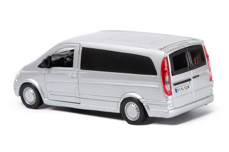 Автомодель - MERCEDES-BENZ VITO (асорті сріблястий, чорний 1:32) 18-43028 BBURAGO