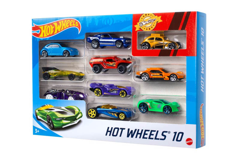 Набір базових автомобілів Hot Wheels 10 шт. 54886