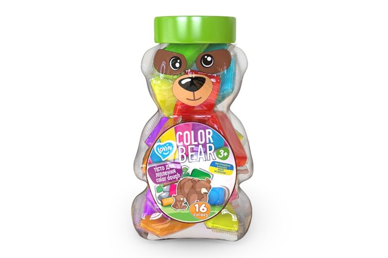 Набір для ліплення з тістом Color Bear ТМ Lovin 41185