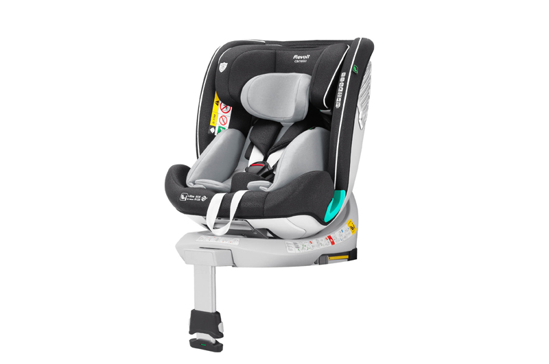 Автокрісло CARRELLO Revolt CRL-15805 Sky Grey i-Size 40-150см ISOFIX, поворот, опор.стійка