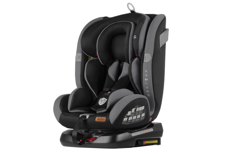 Автокрісло TILLY Bliss T-535 Dark Grey 0+1+2+3 ISOFIX з поворотом