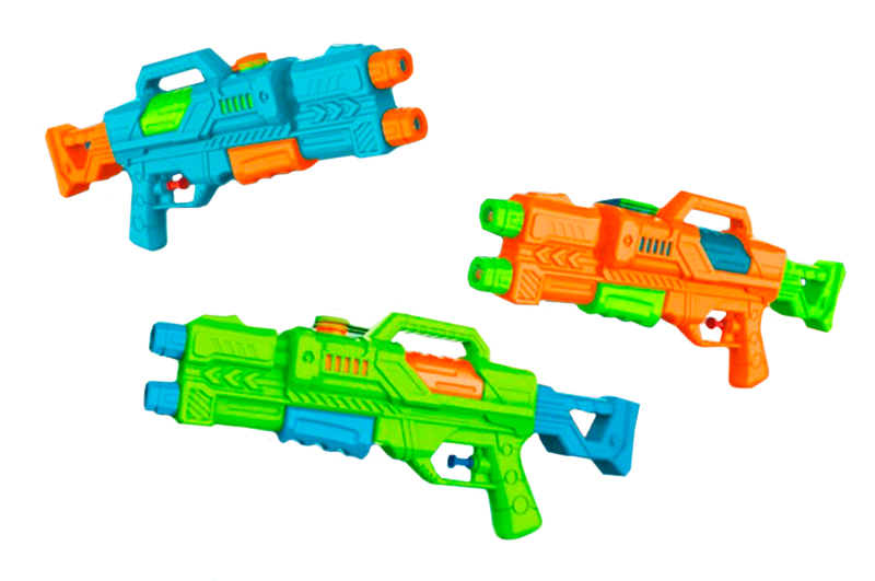 Водяний пістолет 3кольори M407Q р.48*21,6*4,5см