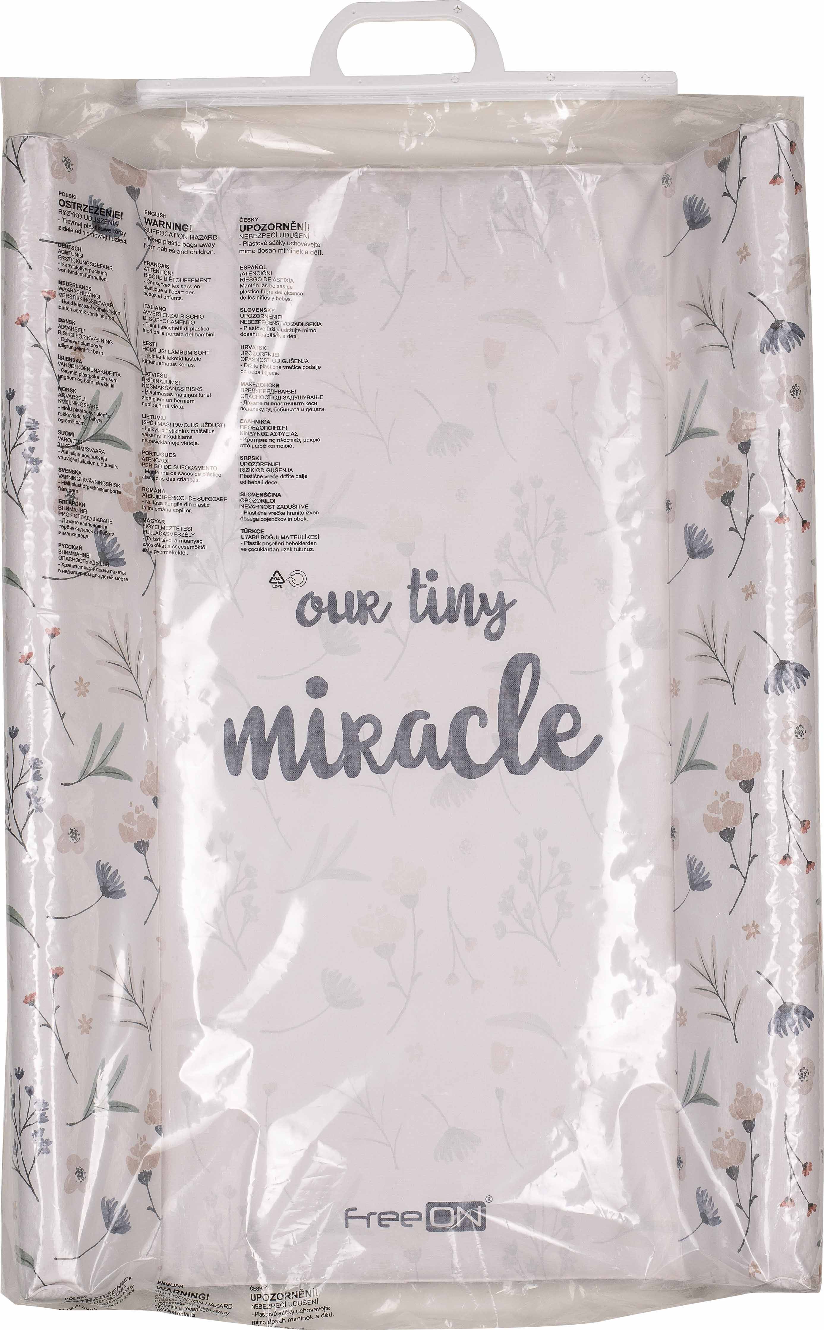 Килимок для пеленання FreeON Tiny miracle, 50x70x10 см