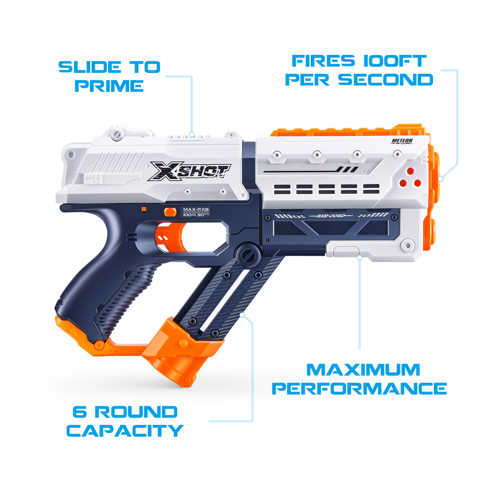 X-Shot Швидкострільний бластер Excel New Chaos Meteor (12 кульок)