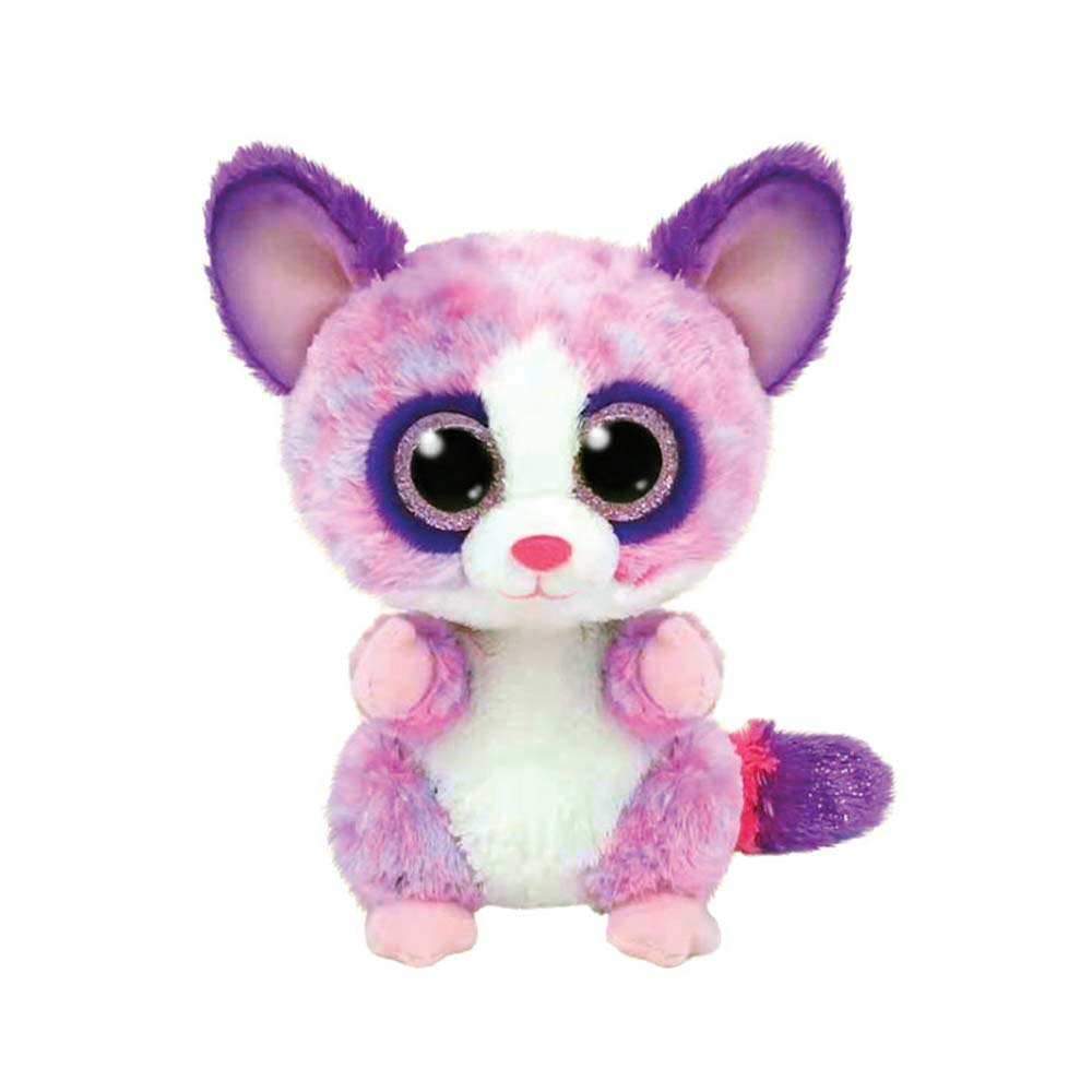 TY Beanie Boos Рожевий лемур "BECCA" 15 см