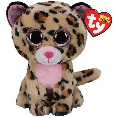 TY Beanie Boos Леопард "LIVVIE" 25 см