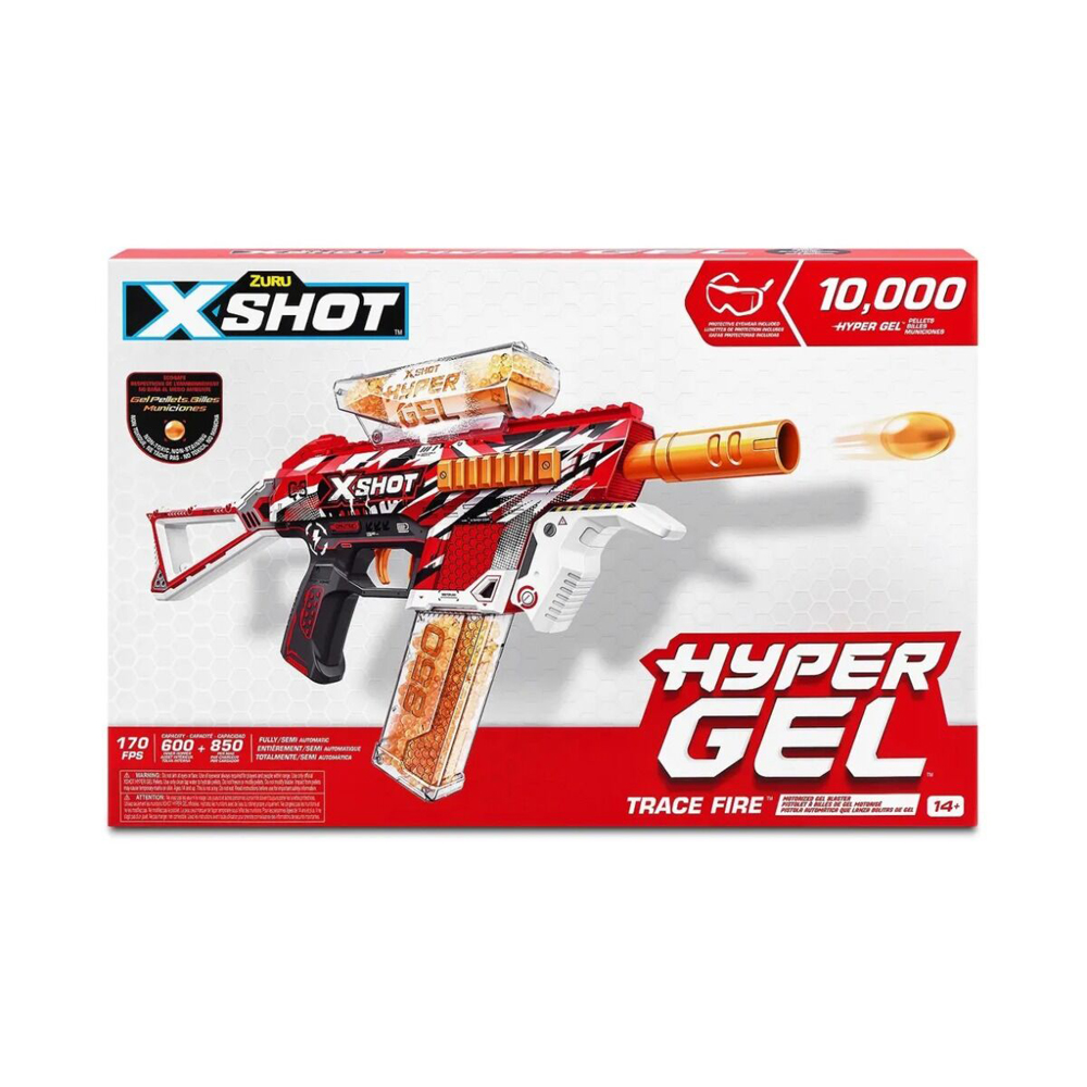 X-Shot Швидкострільний бластер Hyper Gel medium (10 000 гелевих кульок)